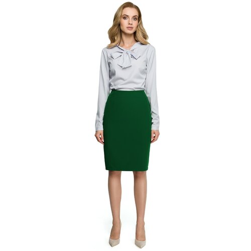 Stylove Ženska suknja S131 siva | zelena Cene