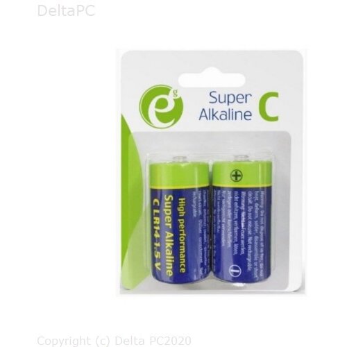 Gembird alkalna baterija C-cell LR14 1.5V 2 kom, EG-BA-LR14-01 Slike