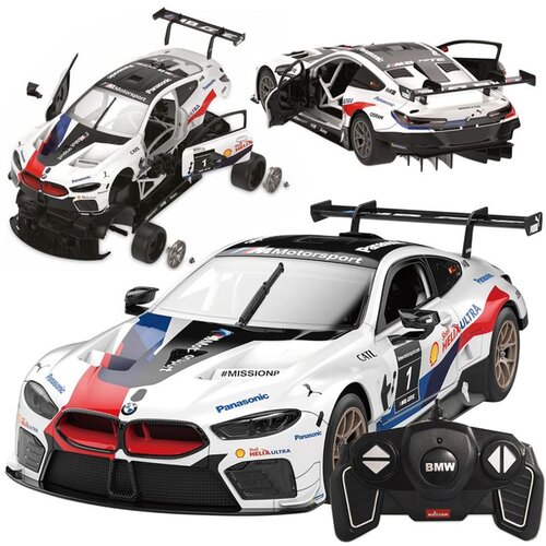 Rastar BMW M8 GTE model 1:18 za sastavljanje - automobil na daljinsko upravljanje RC0708 Cijene