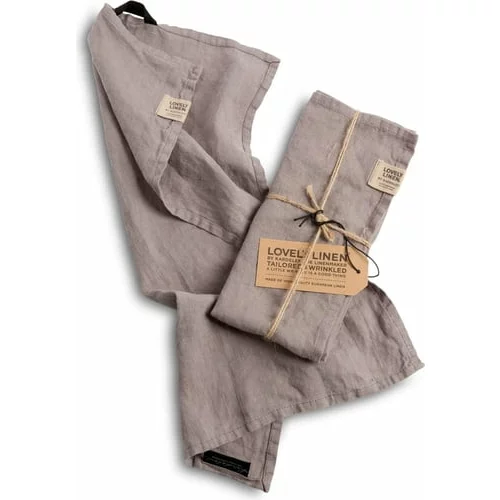 Lovely Linen Brisača za goste / Platzset Misty - Misty Grey