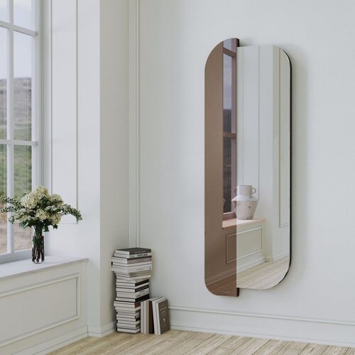 Hanah home Ogledalo Day & Night, 50x130 cm, Srebrne boje Cene