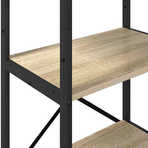 VidaXL Polica Sonoma hrast 56 x 34 x 171 cm Konstruirano drvo Slike