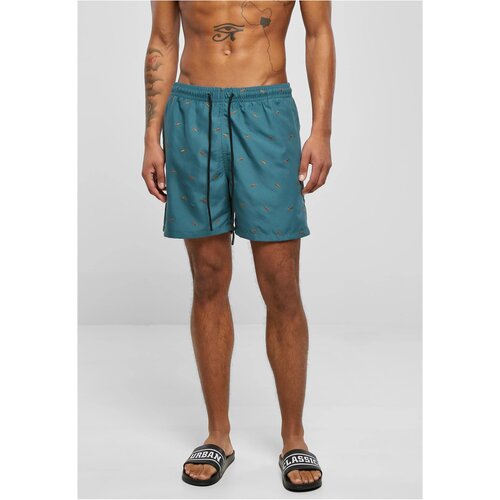 Urban Classics Mu&amp;scaron;ki kupaći kostim s vezom morskog psa Slike