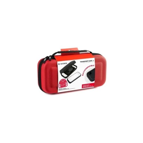 Bigben Nintendo Switch Deluxe Travel Case Red Slike