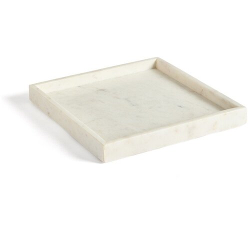 Kave Home Marmorni dekorativni pladenj 35x35 cm Serela &amp;ndash; Slike
