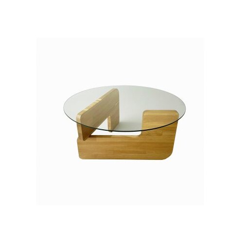 Hanah home Club sto Mia, 75x35x75 cm, Boja hrasta Slike