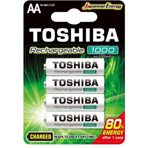 Toshiba punjive ni-mh baterije aa 1000 mah Slike