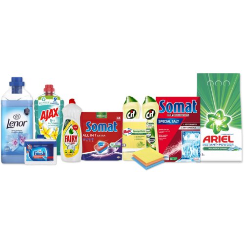  Set proizvoda za čišćenje domaćinstva, 9 komada Cene