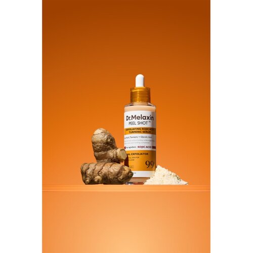 Dr. Melaxin Peel Shot Exfoliating Kojic Acid Turmeric Serum eksfolijacijski serum za piling protiv tamnih mrlja 80 ml Slike