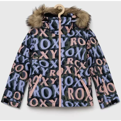 Roxy Otroška jakna črna barva