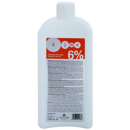 Kallos KJMN Hydrogen Peroxide aktivacijska emulzija 6% 20 vol. za profesionalnu uporabu 1000 ml Cijene