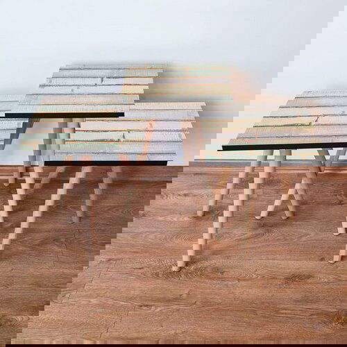 Hanah home 3Shp117 - green greenwhiteyellow nesting table (3 pieces) Cene