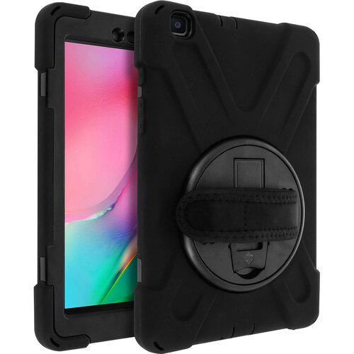 AVIZAR Etui z visoko za&scaron;cito z vrtljivim rocajem in stojalom - crn str. Samsung Galaxy Tab A 8.0 2019, (21123614) Cene