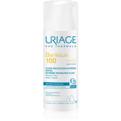 Uriage Bariésun 100 Extreme Protective Fluid SPF 50+ zaščitni fluid za zelo občutljivo in netolerantno kožo SPF 50+ 50 ml Cene