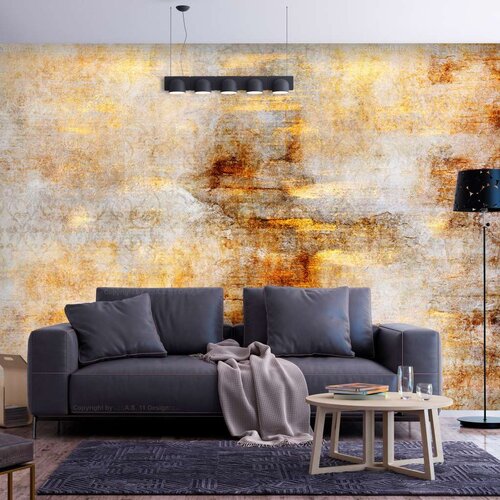  Samoljepljiva foto tapeta - Golden Expression 196x140 Slike
