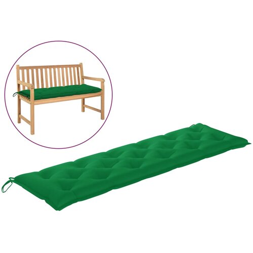 vidaXL Jastuk za vrtnu klupu zeleni 180 x 50 x 7 cm od tkanine Cijene