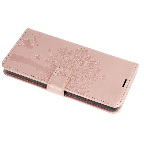 Mezzo Book case za SAMSUNG GALAXY A54 5G tree rose gold Slike