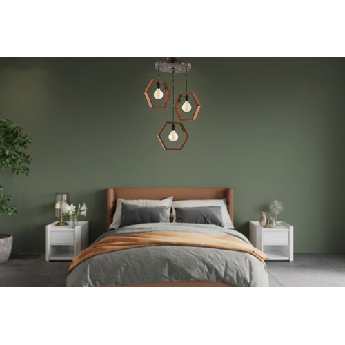 Opviq Luster Hexagon Triple Dark B Cene