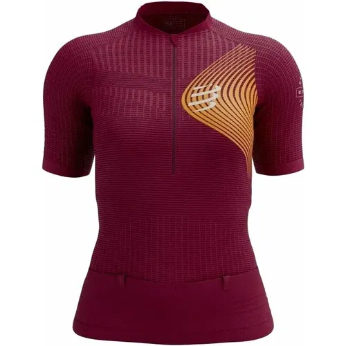 Compressport Trail Postural SS Top W Persian Red/Blazing Orange XS