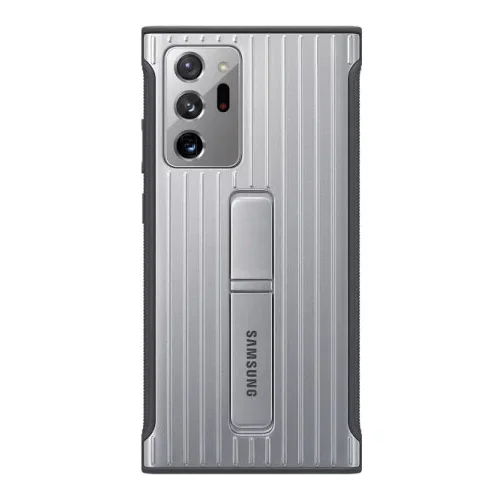 Samsung original ovitek EF-RN985CSE za Galaxy Note 20 Ultra N985 Rugged - učinkovita zaščita - srebrn