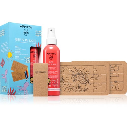 Apivita Bee Sun Safe Kids Gift Set poklon set za sunčanje SPF 50 Cijene