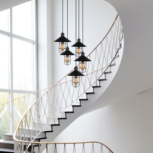 Opviq Ayazma - MR-304 Black Chandelier Slike