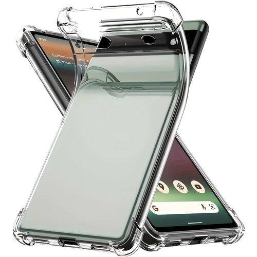 Techsuit Silikonska futrola s ojačanim rubovima za Google Pixel 9 - Prozirna Cijene