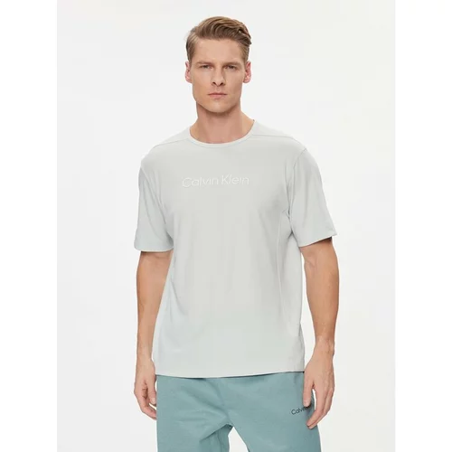 Calvin Klein Majica 00GMS3K107 Modra Regular Fit