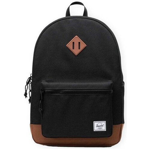 Herschel Nahrbtniki Heritage Youth Backpack - Black/Saddle Brown Črna Slike