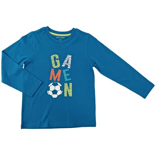 Lucky Kiddo majica DR LK-KBT LS 2_22 016377 F modra 92 Cene