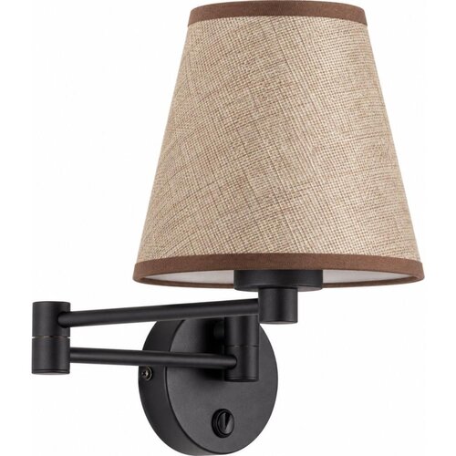Brilagi Zidna lampa NUBILA 1xE27/15W/230V braon/crna Slike