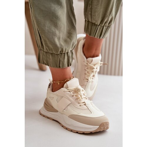 Kesi Women&amp;#039;s platform sneakers beige Nevelaine Slike