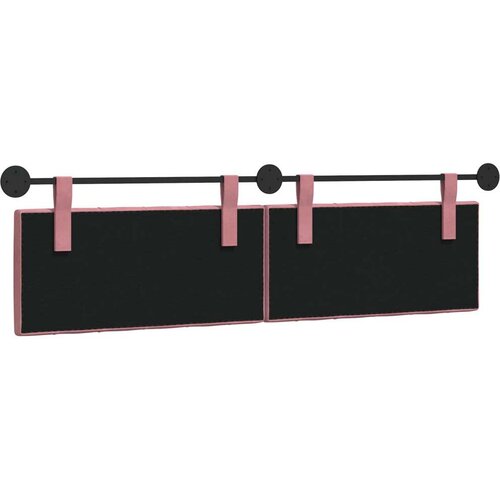  Držeće uzglavlje Zidne Ružičasta 190 x 55 x 7 cm Bar&amp;scaron;un - Ružičasta 180 cm bez LED Slike