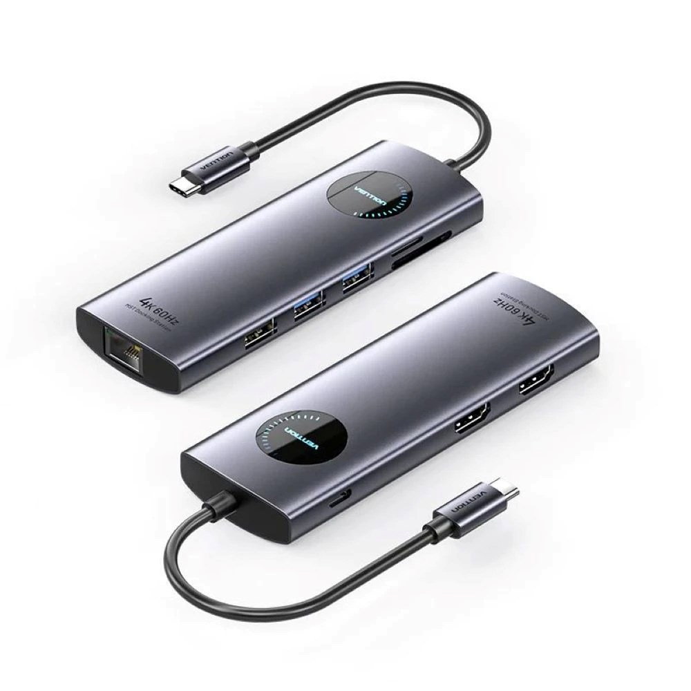 Vention 9-in-1 MST USB-C 4K 100W 5Gbps docking station Cene