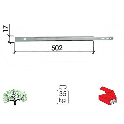 Dabel klizač mikro kl17 znb 502 mm q Cene