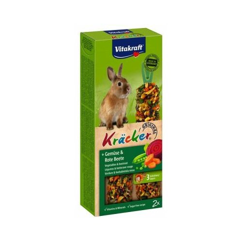 Vitacraft vitakraft poslastica za glodare povrće 2x56g Cene