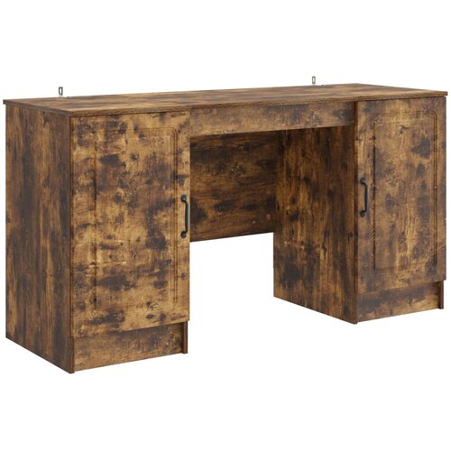  Stol Dimljeni hrast 142,5 x 50 x 75 cm Konstruirano drvo Slike