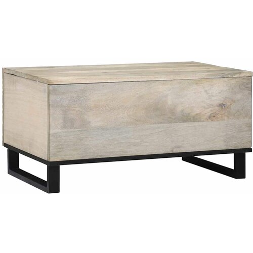  Kava Stol Bijela 80 x 50 x 40 cm Konstruirano drvo Slike