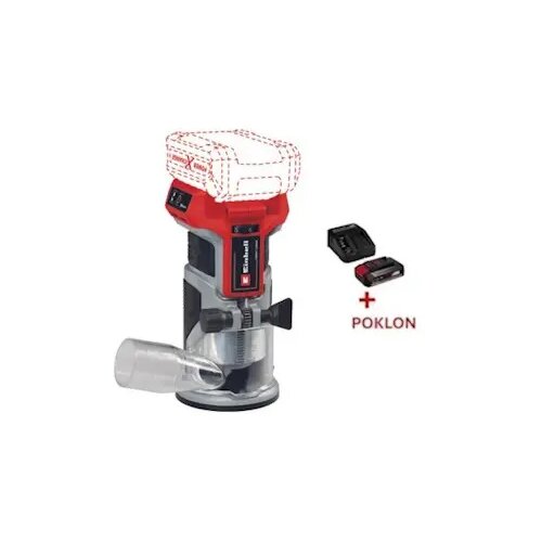 Einhell PROFESSIONAL akumulatorska jednoručna glodalica TP-ET 18 Li BL 4350412 + POKLON starter kit Power X-Change 18V 2.5Ah 4512097 Cene
