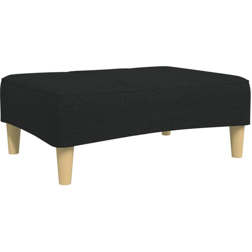 VidaXL Tabure crni 77x55x31 cm od tkanine Slike