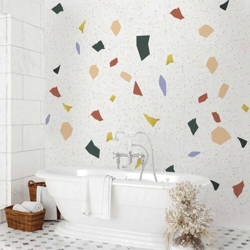  Foto tapeta - Subtle Terrazzo Pattern 300x210 Vodootporna Slike