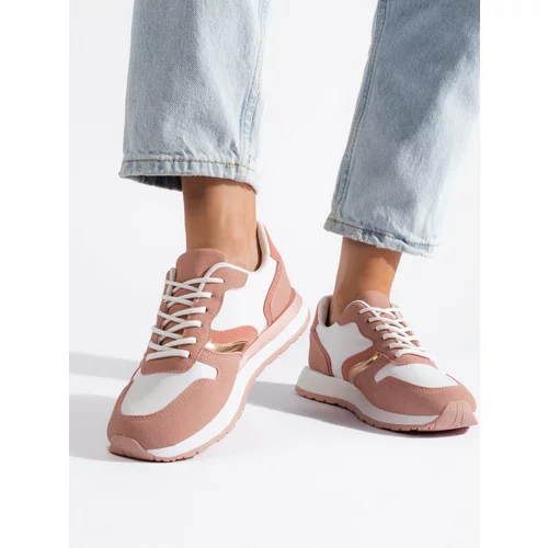 Shelvt Women's sneakers pink