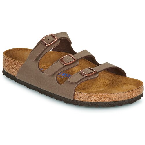 Birkenstock Natikači Florida Soft Footbed Kostanjeva Slike
