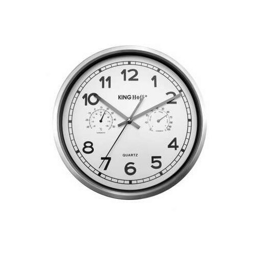 Kinghoff KH-5027 stenska ura 30cm, (21092668) Cene