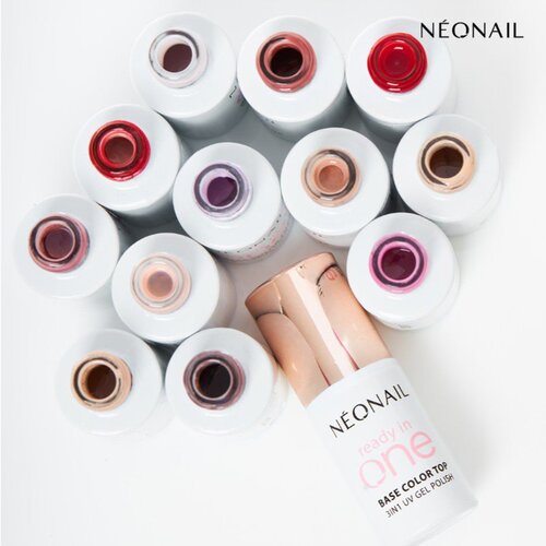NeoNail Ready In One 3in1 UV Gel Polish gel lak za nohte z diamantnim prahom odtenek 09 One Pastel Lilac 7.2 ml Slike