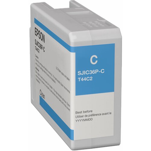 Epson C13T44C240 SJIC36P(C) Ink cartridge (80ml) Cene