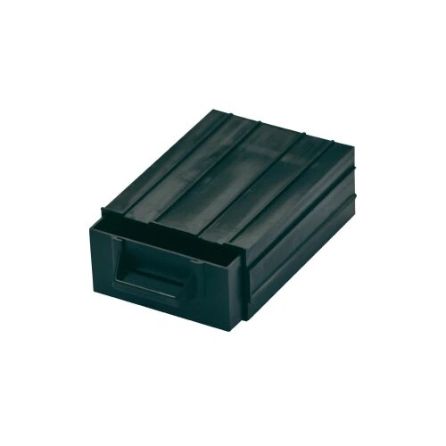 BJZ ESD-magazin za manje komponente C-188.101, (Dx&amp;Scaron;xV) 120 x 87 x 40 mm, crne bo Slike