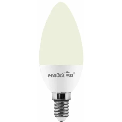 MAX-LED LED žarnica - sijalka E14 C30 5W (40W) nevtralno bela 4500K