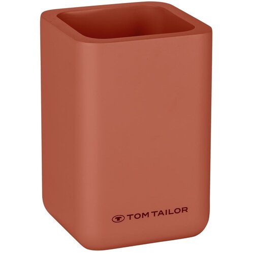 Wenko Narančasta ča&amp;scaron;a za četkice za zube od polyresina Tom Tailor T-Rounded &amp;ndash; Slike