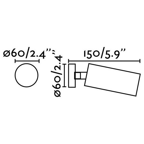 Faro 43722 - Spot svetiljka STAN 1xGU10/8W/230V bela Slike